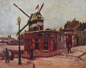 El Molino de la Galette Vincent van Gogh Pinturas al óleo